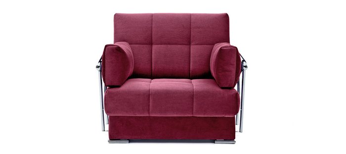 Кресло раскладное Дудинка Galaxy красного цвета - купить Интерьерные кресла по цене 21990.0