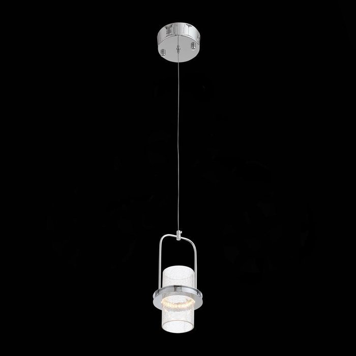 Подвесной светодиодный светильник из пластика и металла  - купить Подвесные светильники по цене 6880.0