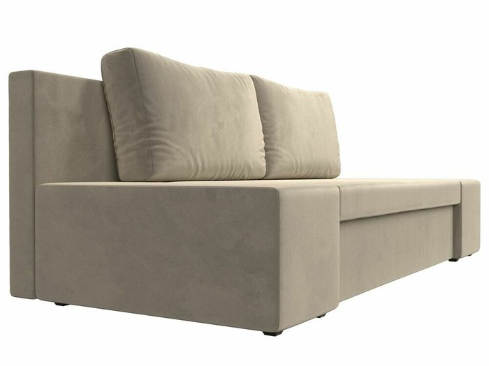 Прямой диван-кровать Сан Марко бежевого цвета - лучшие Прямые диваны в INMYROOM
