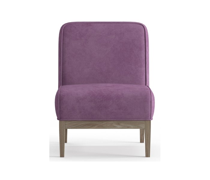 Кресло из велюра Арагорн сиреневого цвета - купить Интерьерные кресла по цене 16490.0