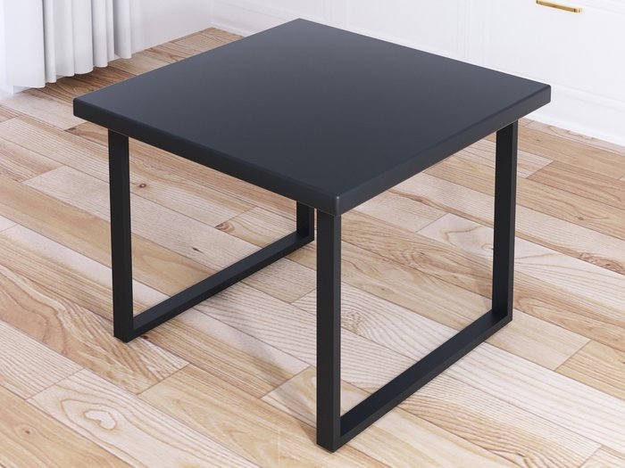 Стол журнальный Loft М серо-черного цвета - купить Журнальные столики по цене 10203.0