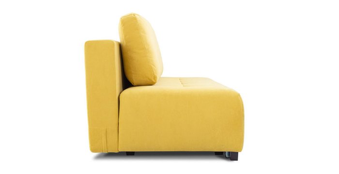 Прямой диван-кровать Льюис желтого цвета - лучшие Прямые диваны в INMYROOM