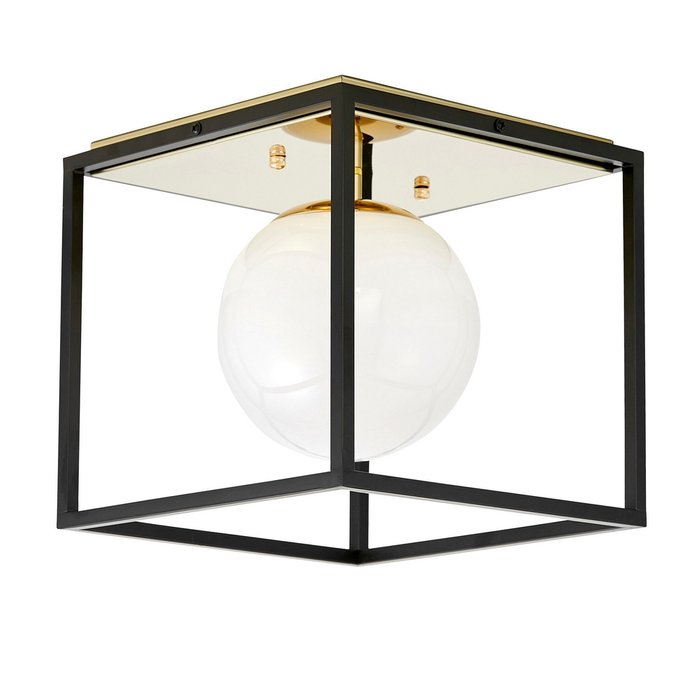 Потолочный светильник Lumina Deco Maldini LDC 8060-1 F.GD+BK