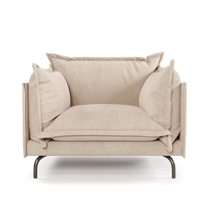 Кресло Облако комфорта песочного цвета - купить Интерьерные кресла по цене 79990.0