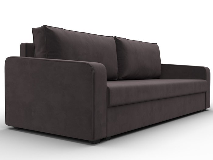 Диван-кровать Лига 009 коричневого цвета - лучшие Прямые диваны в INMYROOM Диван-кровать Лига 009 коричневого цвета - лучшие Прямые диваны в INMYROOM