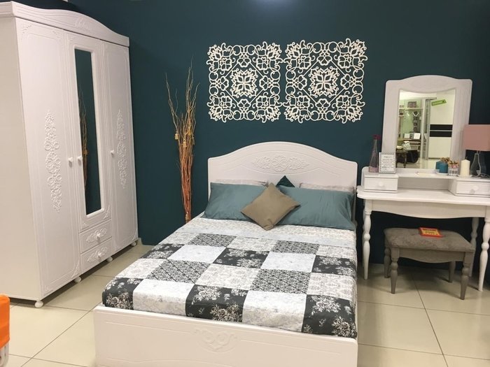 Кровать с основанием Ассоль 120х200 белого цвета - лучшие Кровати для спальни в INMYROOM