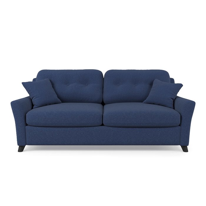 Диван-кровать Raf MT трехместный синего цвета - купить Прямые диваны по цене 77700.0