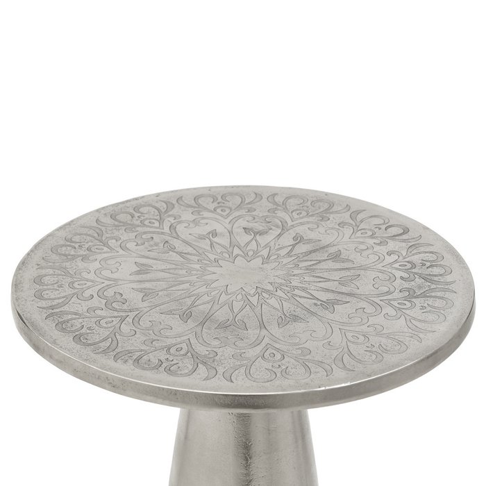 Кофейный столик серебряного цвета - купить Кофейные столики по цене 43920.0