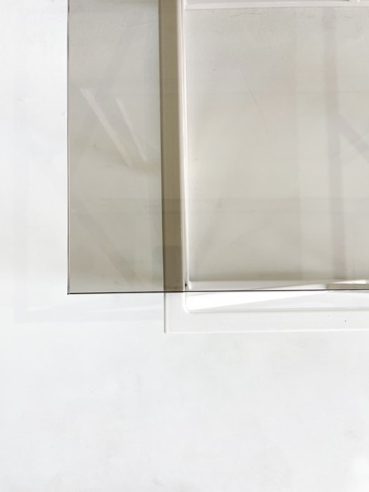 Стеллаж "Marsel" белый с бронзовым стеклом (2000х900х300) - купить Стеллажи по цене 48450.0