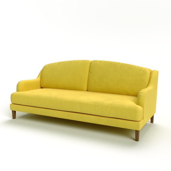 Диван Merida желтого цвета - купить Прямые диваны по цене 99900.0