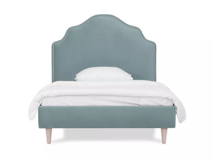 Кровать Princess II L 120х200 серо-голубого цвета - лучшие Кровати для спальни в INMYROOM