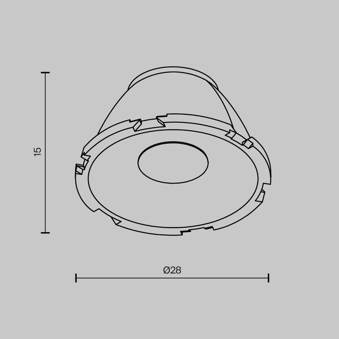Аксессуар Technical LensCD28-36 Accessories Downlight - лучшие Гирлянды в INMYROOM Аксессуар Technical LensCD28-36 Accessories Downlight - лучшие Гирлянды в INMYROOM