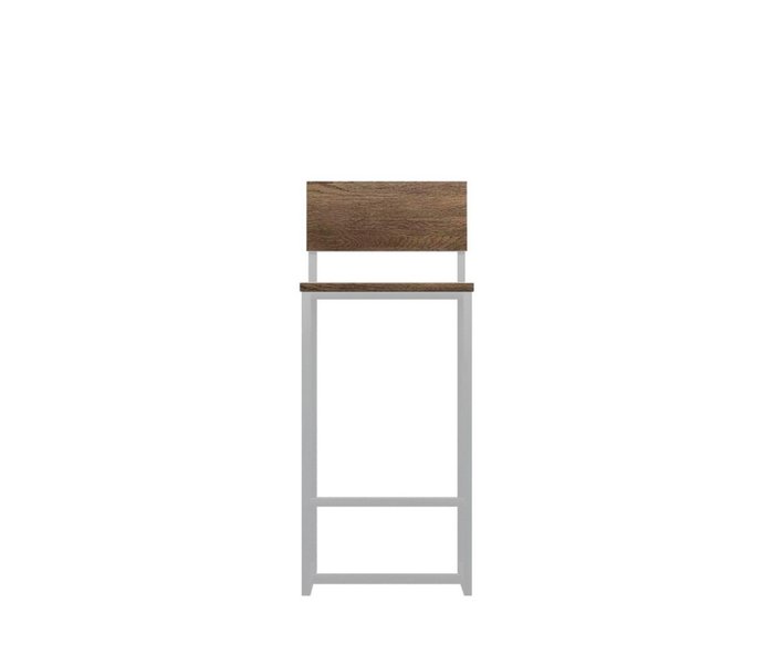 Барный стул Бруклин бело-коричневого цвета - лучшие Барные стулья в INMYROOM
