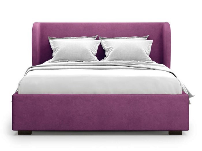 Кровать Tenno без подъемного механизма  160х200 фиолетового цвета  - купить Кровати для спальни по цене 45000.0