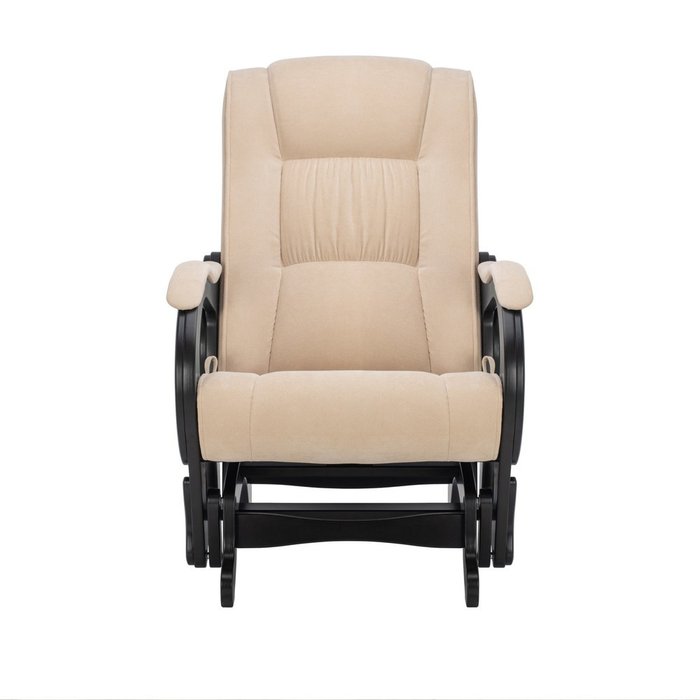 Кресло-глайдер Модель 78 люкс бежевого цвета - купить Интерьерные кресла по цене 31999.0