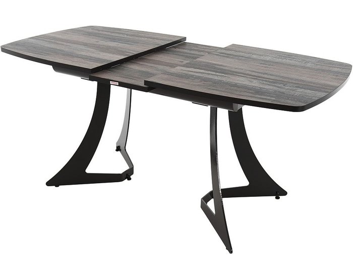 Стол раздвижной Милан темно-коричневого цвета - лучшие Обеденные столы в INMYROOM