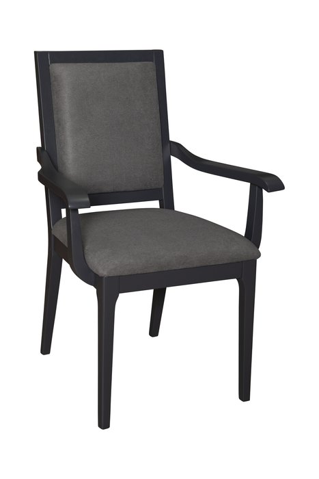 Стул с подлокотниками Soho цвета графит - купить Обеденные стулья по цене 39900.0
