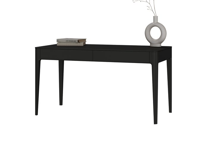Стол письменный Type oak темно-серого цвета - купить Письменные столы по цене 95400.0