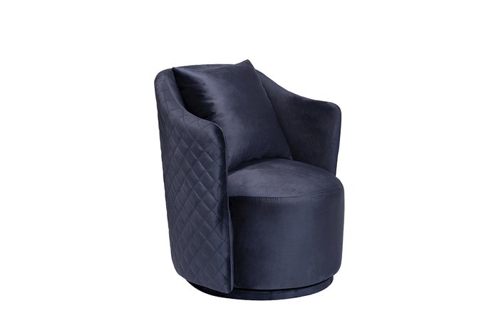 Кресло Verona Basic темно-синего цвета - купить Интерьерные кресла по цене 43500.0