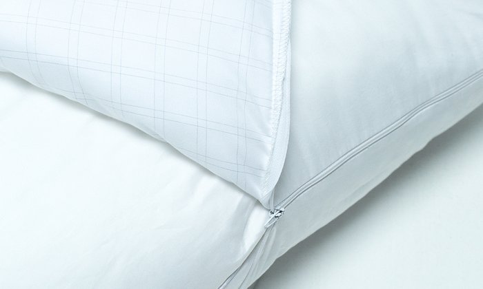 Подушка Double Pillow белого цвета - лучшие Подушки для сна в INMYROOM