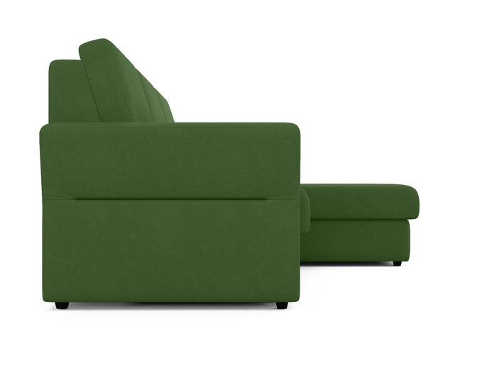 Угловой диван-кровать Sonny зеленого цвета - лучшие Угловые диваны в INMYROOM