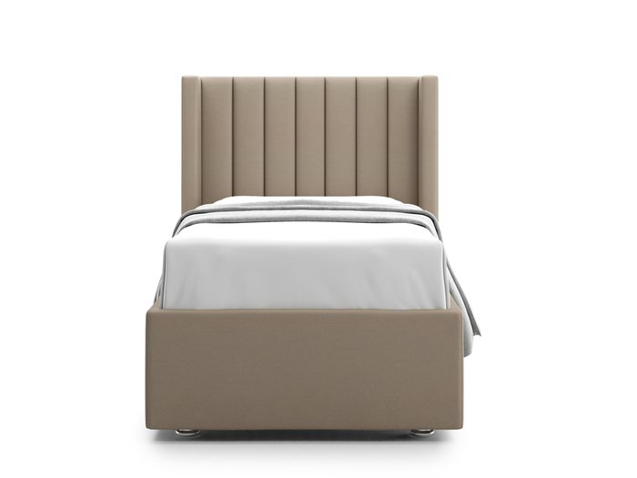 Кровать Premium Mellisa 2 90 коричневого цвета с подъемным механизмом  - купить Кровати для спальни по цене 68300.0