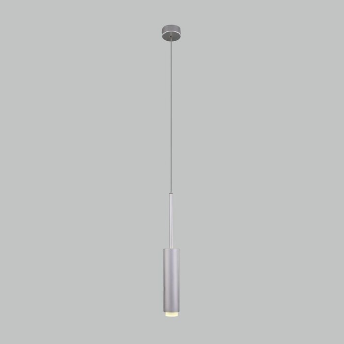 Подвесной светодиодный светильник 50203/1 LED матовое серебро Dante - купить Подвесные светильники по цене 1490.0