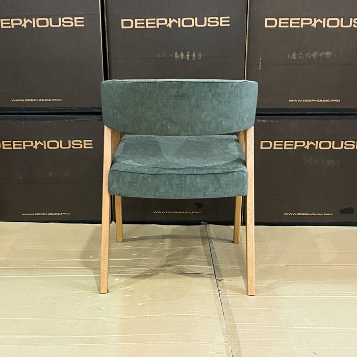 Стул Берн зеленого цвета - лучшие Обеденные стулья в INMYROOM