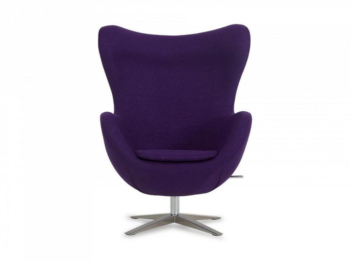 Кресло Egg фиолетового цвета - купить Интерьерные кресла по цене 54900.0