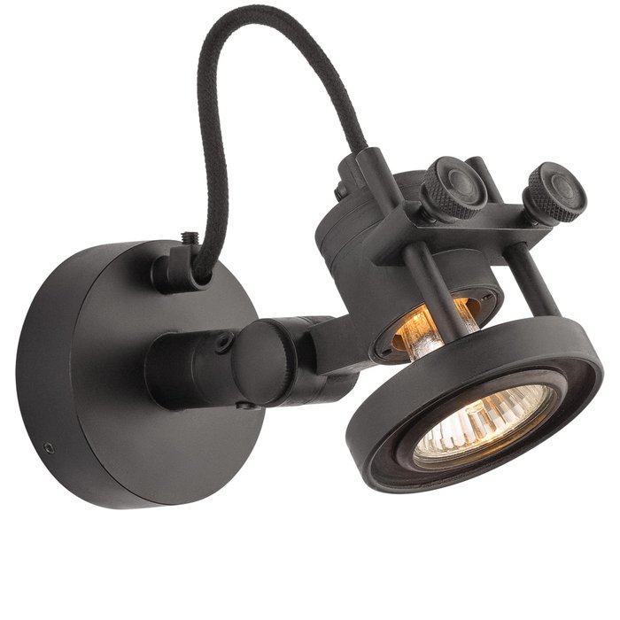 Настенный светильник S черного цвета - купить Бра и настенные светильники по цене 21760.0