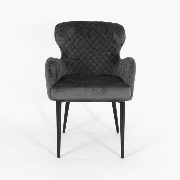 Стул Морган темно-серого цвета - купить Обеденные стулья по цене 15500.0
