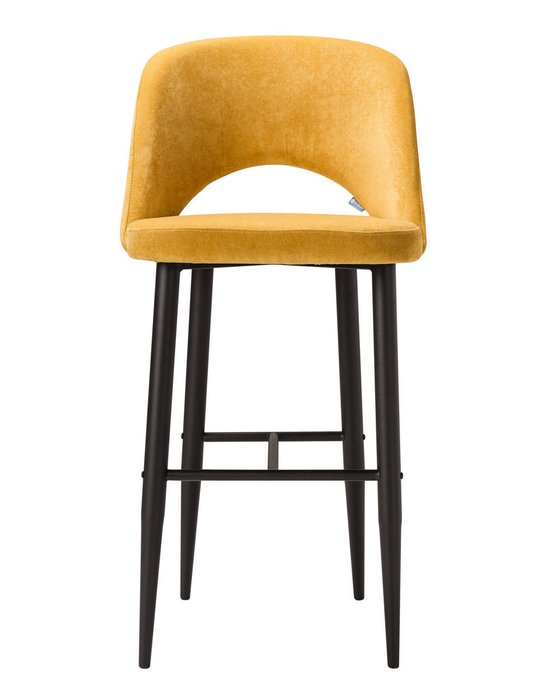 Стул барный Lars желтого цвета - купить Барные стулья по цене 11090.0