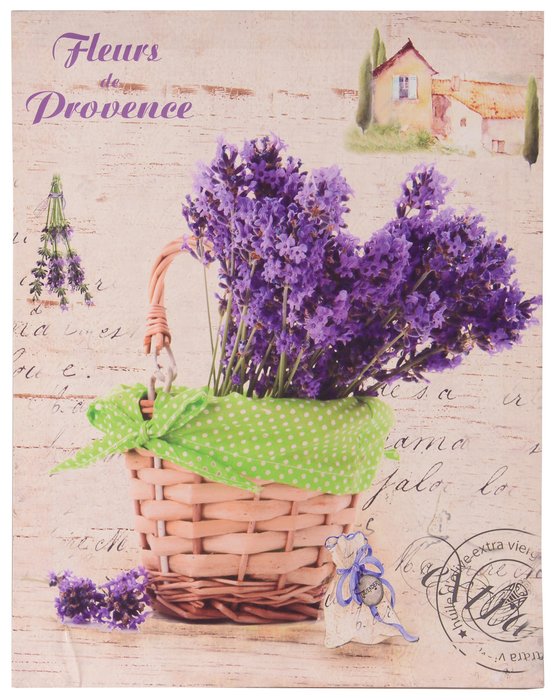 Постер цветы в корзинке