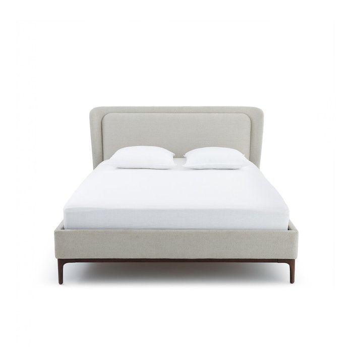 Кровать Jabote 180x200 бежевого цвета - купить Кровати для спальни по цене 112294.0