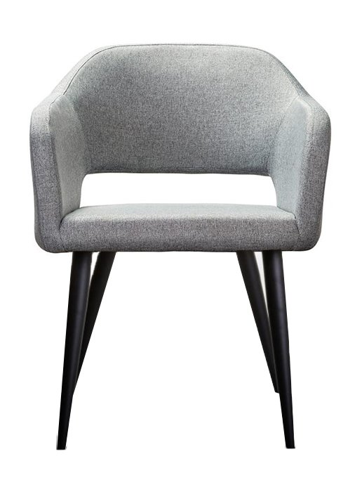 Стул Oscar серо-черного цвета - купить Обеденные стулья по цене 10990.0