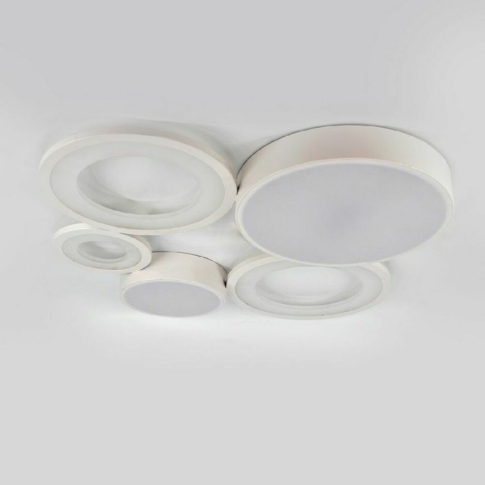 Потолочная люстра Streamline 10286/5LED (акрил, цвет белый) - купить Потолочные люстры по цене 11860.0 Потолочная люстра Streamline 10286/5LED (акрил, цвет белый) - купить Потолочные люстры по цене 11860.0