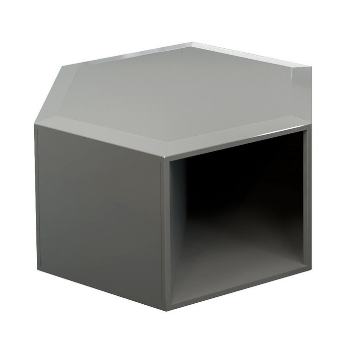Приставной столик Avila серого цвета
