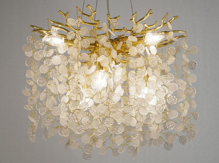 Подвесной светильник Lumina Deco LDP 8029-500 GD - купить Подвесные люстры по цене 30800.0