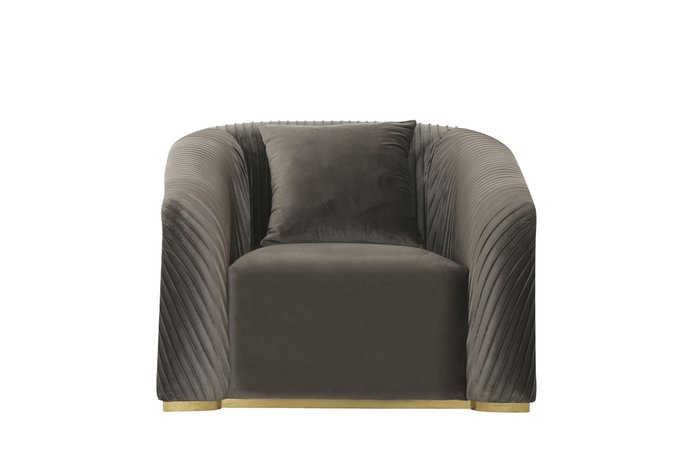 Кресло Geneve серого цвета