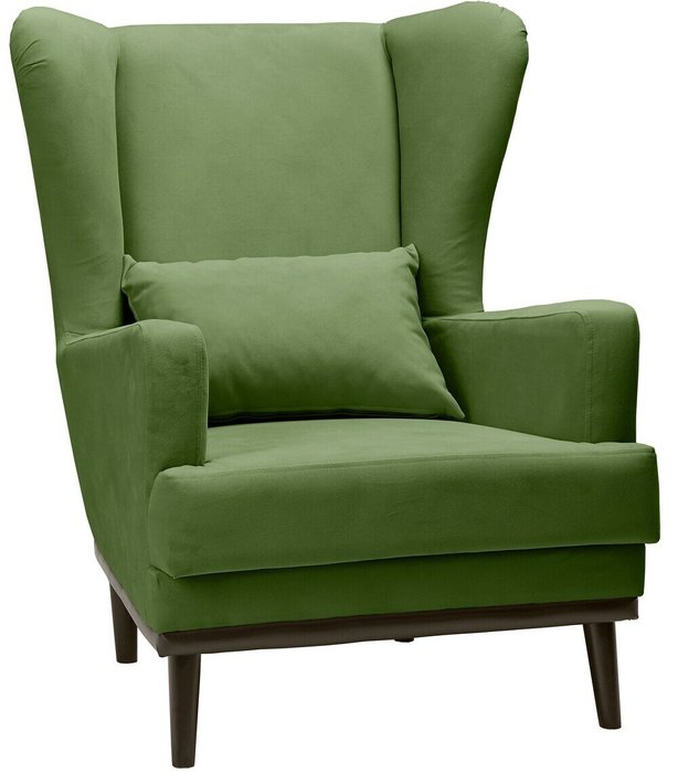Кресло Оскар зеленого цвета - купить Интерьерные кресла по цене 11570.0