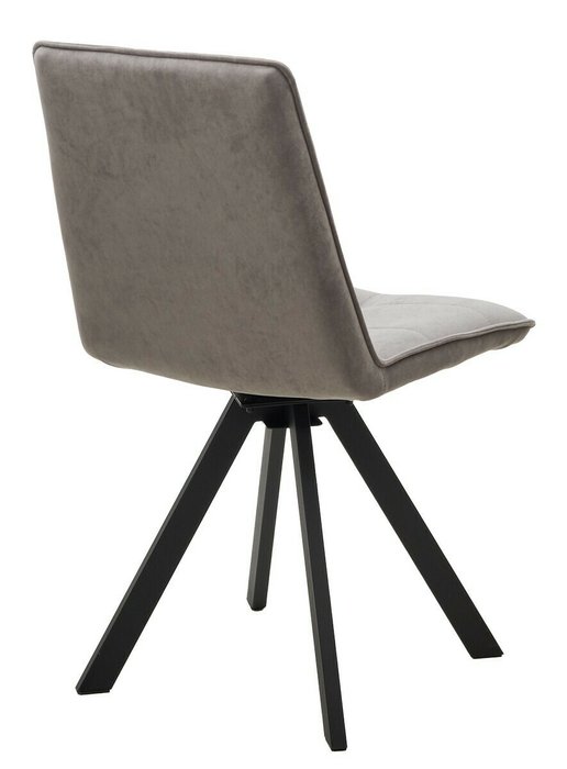 Стул поворотный Bronx серого цвета - лучшие Обеденные стулья в INMYROOM