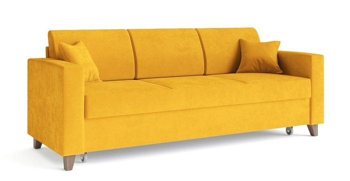 Диван-кровать Эмилио желтого цвета - лучшие Прямые диваны в INMYROOM