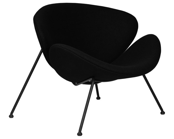 Кресло Emily черного цвета - купить Интерьерные кресла по цене 25540.0