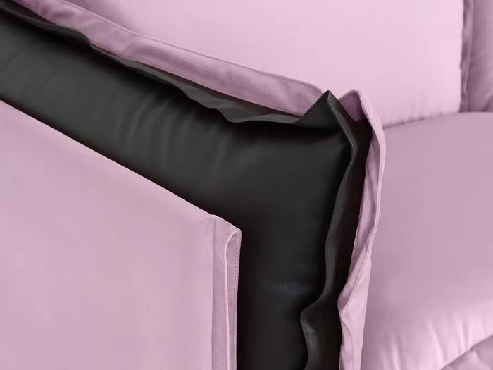 Диван Barcelona лилово-черного цвета - лучшие Прямые диваны в INMYROOM