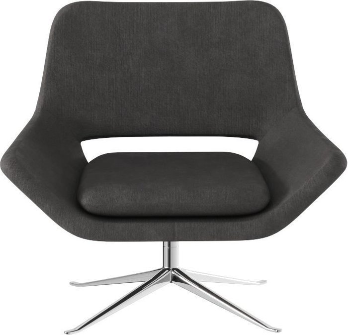 Кресло Корона furror black черного цвета - купить Интерьерные кресла по цене 40000.0