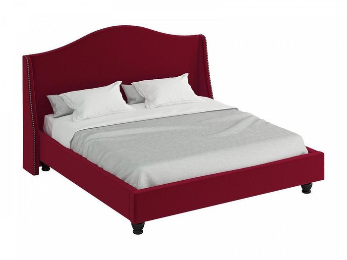 Кровать Soul бордового цвета 200x200 