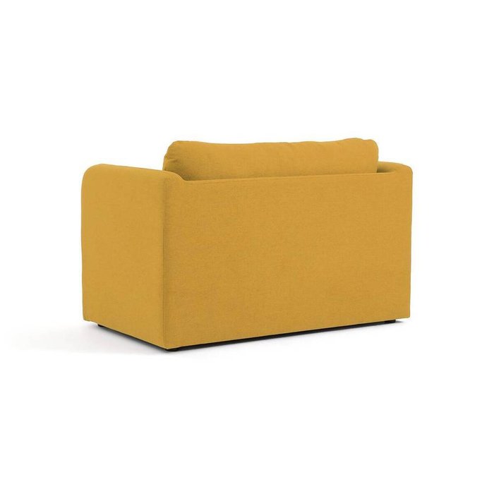 Диван-кровать из полиэстера Hazel желтого цвета - лучшие Прямые диваны в INMYROOM
