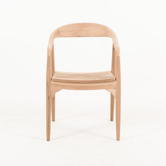 Стул Чангу бежевого цвета - купить Обеденные стулья по цене 21000.0