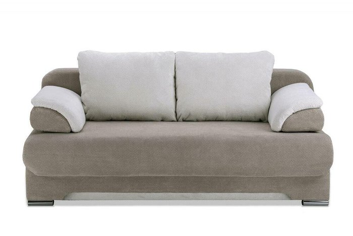 Прямой диван-кровать Биг-Бен бежевого цвета