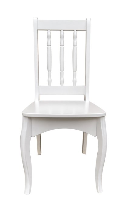 Стул деревянный белого цвета - купить Обеденные стулья по цене 12204.0